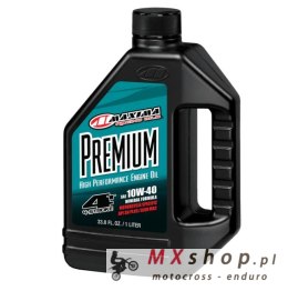 MAXIMA RACING OILS OLEJ SILNIKOWY MINERALNY PREMIUM 10W40 1 LITR (12) (AKC)