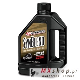 MAXIMA RACING OILS OLEJ SILNIKOWY PÓŁSYNTETYCZNY SYN BLEND ESTER 20W50 1 LITR (12) (AKC)