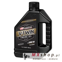 MAXIMA RACING OILS OLEJ SILNIKOWY PÓŁSYNTETYCZNY V-TWIN SYNTHETIC BLEND 20W50 1 LITR (12) (AKC)