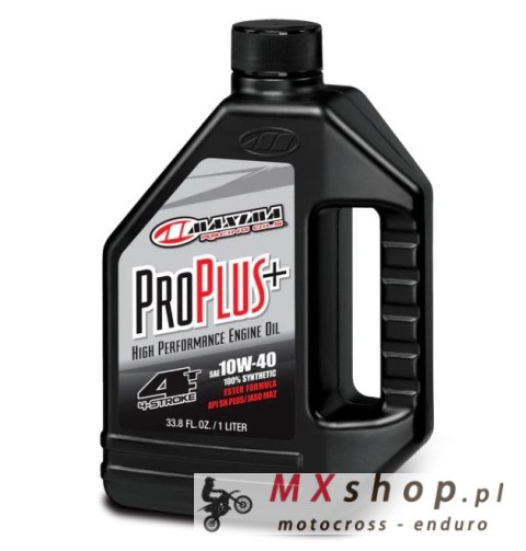 MAXIMA RACING OILS OLEJ SILNIKOWY PRO PLUS+ 10W40 SYNTHETIC 1 LITR (12) (AKC) MAXIMA RACING OILS OLEJ SILNIKOWY PRO PLUS+ 10W40 SYNTHETIC 1 LITR (12) (AKC)