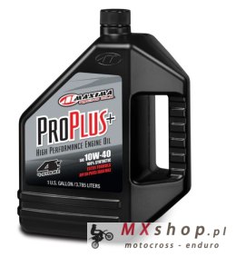 MAXIMA RACING OILS OLEJ SILNIKOWY PRO PLUS+ 10W40 SYNTHETIC 3.785 LITRY (4) (AKC)