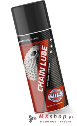 NILS CHAIN LUBE SPRAY 400ML SPRAY DO ŁAŃCUCHA (AKC)
