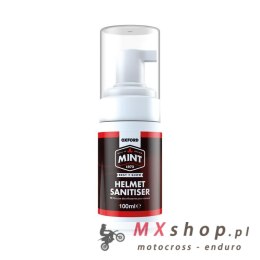 OXFORD MINT HELMET SANITISER PIANKA DO DEZYNFEKCJI I CZYSZCZENIA WNĘTRZA KASKU/BUTÓW/RĘKAWIC 100ML