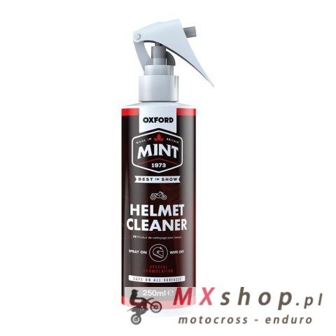 OXFORD MINT SPRAY DO CZYSZCZENIA KASKU I SZYBKI/WIZJERA 250ML OXFORD MINT SPRAY DO CZYSZCZENIA KASKU I SZYBKI/WIZJERA 250ML