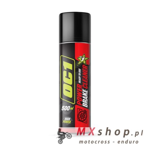 OC1 POWER BRAKE CLEANER ODTŁUSZCZACZ W SPRAYU 500ML OC1 POWER BRAKE CLEANER ODTŁUSZCZACZ W SPRAYU 500ML