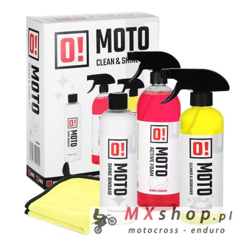 OMOTO ZESTAW PREZENTOWY DO MYCIA I PIELĘGNACJI MOTOCYKLA O! CARE PROTECTION AND SHINE MOTO (O!MOTO) (OLE-019) OMOTO ZESTAW PREZENTOWY DO MYCIA I PIELĘGNACJI MOTOCYKLA O! CARE PROTECTION AND SHINE MOTO (O!MOTO) (OLE-019)