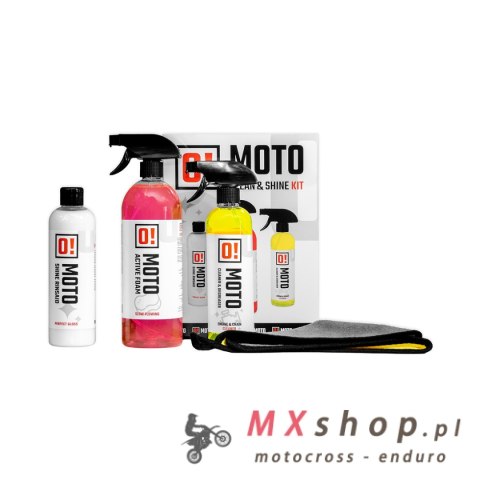 OMOTO ZESTAW PREZENTOWY DO MYCIA I PIELĘGNACJI MOTOCYKLA O! CARE PROTECTION AND SHINE MOTO (O!MOTO) (OLE-019) OMOTO ZESTAW PREZENTOWY DO MYCIA I PIELĘGNACJI MOTOCYKLA O! CARE PROTECTION AND SHINE MOTO (O!MOTO) (OLE-019)