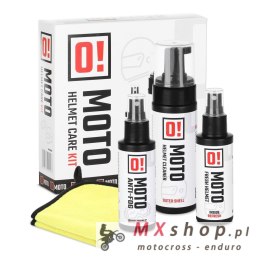 OMOTO ZESTAW PREZENTOWY DO PIELĘGNACJI KASKU O! HELMET CARE AND PROTECT (O!MOTO) (OLE-016)