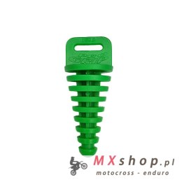 PROGRIP ZATYCZKA (KOREK, ZAŚLEPKA) PG2550 DO WYDECHU (TŁUMIKA) 40MM (2T) Z TAŚMĄ KOLOR ZIELONY