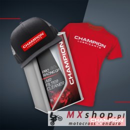 PROMOCJA CHAMPION PŁYN DO MYCIA FILTRÓW PRORACING GP AIR FILTER CLEANER 5L+ CZAPKA I KOSZULKA GRATIS