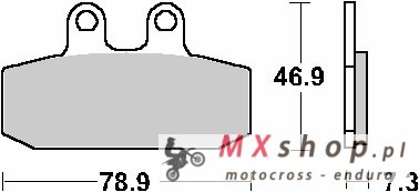 SBS PROMOCJA KLOCKI HAMULCOWE KH256 STREET STANDART CERAMIC APRILIA ATLANTIC 500 '02-'05, LEONARDO 125/150 '99-'06, SCARABEO 125 SBS PROMOCJA KLOCKI HAMULCOWE KH256 STREET STANDART CERAMIC APRILIA ATLANTIC 500 '02-'05, LEONARDO 125/150 '99-'06, SCARABEO 125