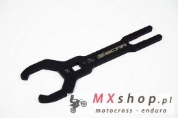 SCAR RACING KLUCZ DO SERWISU PRZEDNICH ZAWIESZEŃ SHOWA / OHLINS 50MM KOLOR CZARNY
