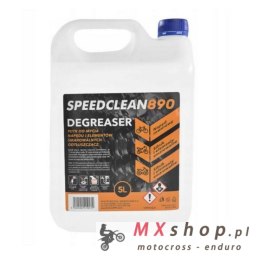 SPEEDCLEAN 890 DEGREASER PŁYN DO MYCIA NAPĘDU MOTOCYKLOWEGO I ROWEROWEGO, SILNIKA I ELEMENTÓW SMAROWALNYCH POJEMNOSĆ 5L
