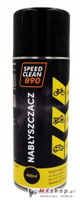 SPEEDCLEAN 890 NABŁYSZCZACZ DO MOTOCYKLI, ROWERÓW I SAMOCHODÓW POJEMNOŚĆ 400ML