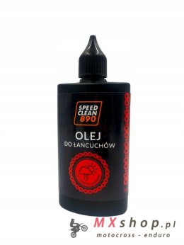 SPEEDCLEAN 890 OLEJ DO ŁAŃCUCHA ROWEROWEGO NA ZMIENNE WARUNKI POJEMNOŚĆ 100ML