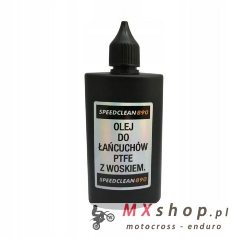 SPEEDCLEAN 890 OLEJ DO ŁAŃCUCHA ROWEROWEGO PTFE Z WOSKIEM POJEMNOŚĆ 100ML SPEEDCLEAN 890 OLEJ DO ŁAŃCUCHA ROWEROWEGO PTFE Z WOSKIEM POJEMNOŚĆ 100ML