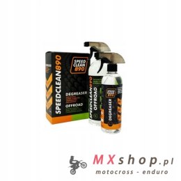 SPEEDCLEAN 890 ZESTAW DO MYCIA MOTOCYKLA I ROWERU DEGREASER DO MYCIA NAPĘDU 500ML + OFFROAD PŁYN DO MYCIA 1L