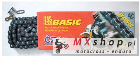 CZ ŁAŃCUCH NAPĘDOWY 420 BASIC (420S) (140 OGNIW) (19,0 KN) + ZAPINKA CZ ŁAŃCUCH NAPĘDOWY 420 BASIC (420S) (140 OGNIW) (19,0 KN) + ZAPINKA