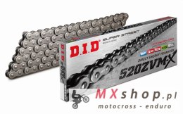 DID 520ZVMX-100 ŁAŃCUCH NAPĘDOWY (100 OGNIW) X-RING (OTWARTY + ZAKUWKA)