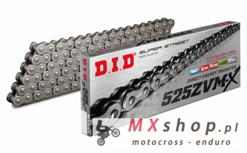 DID 525ZVMX-100 ŁAŃCUCH NAPĘDOWY (100 OGNIWA) X-RING (OTWARTY + ZAKUWKA) - WYPRZEDAŻ DID 525ZVMX-100 ŁAŃCUCH NAPĘDOWY (100 OGNIWA) X-RING (OTWARTY + ZAKUWKA) - WYPRZEDAŻ