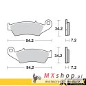 PROX KLOCKI HAMULCOWE KH185 CRF/KXF/RMZ/YZF PRZÓD