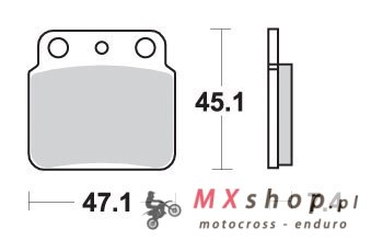 SBS KLOCKI HAMULCOWE KH137 OFF-ROAD SINTER KOLOR ZŁOTY SBS KLOCKI HAMULCOWE KH137 OFF-ROAD SINTER KOLOR ZŁOTY