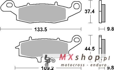 SBS KLOCKI HAMULCOWE KH231 STREET PERFORMANCE (EXCEL) SINTER KOLOR ZŁOTY PASUJE DO SUZUKI 1800 INTRUDER `06 TYŁ SBS KLOCKI HAMULCOWE KH231 STREET PERFORMANCE (EXCEL) SINTER KOLOR ZŁOTY PASUJE DO SUZUKI 1800 INTRUDER `06 TYŁ