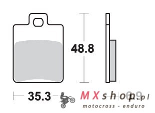 SBS KLOCKI HAMULCOWE KH260 STREET STANDART CERAMIC DERBI SONAR 50 '10-'11, PIAGGIO VESPA ZIP RST 50 '96-'97 KOLOR CZARNY SBS KLOCKI HAMULCOWE KH260 STREET STANDART CERAMIC DERBI SONAR 50 '10-'11, PIAGGIO VESPA ZIP RST 50 '96-'97 KOLOR CZARNY