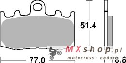 SBS KLOCKI HAMULCOWE KH335 STREET STANDART CERAMIC KOLOR CZARNY PASUJE DO: BMW R850/1100/1150/1200, K1200/1300 PRZÓD