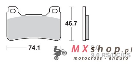 SBS KLOCKI HAMULCOWE KH390 RACING DUAL CARBON KOLOR CZARNY SBS KLOCKI HAMULCOWE KH390 RACING DUAL CARBON KOLOR CZARNY