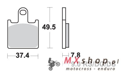 SBS KLOCKI HAMULCOWE KH417 RACING DUAL CARBON KAWASAKI ZX-6R 600 NINJA '07-'17 KOLOR CZARNY SBS KLOCKI HAMULCOWE KH417 RACING DUAL CARBON KAWASAKI ZX-6R 600 NINJA '07-'17 KOLOR CZARNY