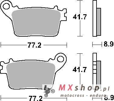 SBS KLOCKI HAMULCOWE KH436 STREET STANDART CERAMIC KOLOR CZARNY PASUJE DO: HONDA CBR600/1000, SUZUKI GSX-R600/750/1000/, YAMAHA SBS KLOCKI HAMULCOWE KH436 STREET STANDART CERAMIC KOLOR CZARNY PASUJE DO: HONDA CBR600/1000, SUZUKI GSX-R600/750/1000/, YAMAHA