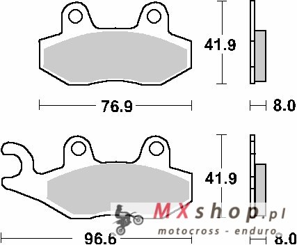 SBS PROMOCJA KLOCKI HAMULCOWE KH135 / KH214 STREET STANDART CERAMIC KOLOR CZARNY SBS PROMOCJA KLOCKI HAMULCOWE KH135 / KH214 STREET STANDART CERAMIC KOLOR CZARNY