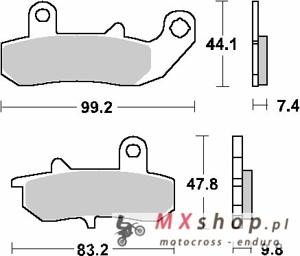 SBS PROMOCJA KLOCKI HAMULCOWE KH157 STREET STANDART CERAMIC KOLOR CZARNY PASUJE DO: SUZUKI DR 650/750/800 SBS PROMOCJA KLOCKI HAMULCOWE KH157 STREET STANDART CERAMIC KOLOR CZARNY PASUJE DO: SUZUKI DR 650/750/800