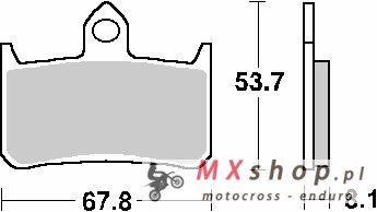 SBS PROMOCJA KLOCKI HAMULCOWE KH187 STREET STANDART CERAMIC HONDA RS 250R '91-'92, RVF 400RR '90-'96 KOLOR CZARNY SBS PROMOCJA KLOCKI HAMULCOWE KH187 STREET STANDART CERAMIC HONDA RS 250R '91-'92, RVF 400RR '90-'96 KOLOR CZARNY