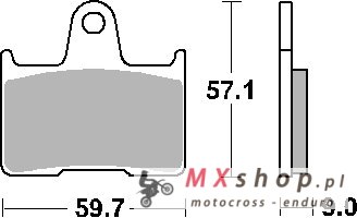 SBS PROMOCJA KLOCKI HAMULCOWE KH254 STREET STANDART CERAMIC KOLOR CZARNY PASUJE DO: SUZUKI GSXR '04-'06 TYŁ SBS PROMOCJA KLOCKI HAMULCOWE KH254 STREET STANDART CERAMIC KOLOR CZARNY PASUJE DO: SUZUKI GSXR '04-'06 TYŁ