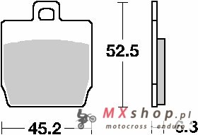 SBS PROMOCJA KLOCKI HAMULCOWE KH268 STREET STANDART CERAMIC KOLOR CZARNY SBS PROMOCJA KLOCKI HAMULCOWE KH268 STREET STANDART CERAMIC KOLOR CZARNY