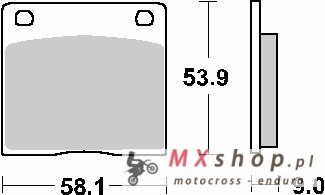 SBS PROMOCJA KLOCKI HAMULCOWE KH36 STREET STANDART CERAMIC KOLOR CZARNY PASUJE DO: KAWASAKI Z650/1000, SUZUKI GS550/650/850/1000 SBS PROMOCJA KLOCKI HAMULCOWE KH36 STREET STANDART CERAMIC KOLOR CZARNY PASUJE DO: KAWASAKI Z650/1000, SUZUKI GS550/650/850/1000