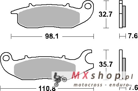 SBS PROMOCJA KLOCKI HAMULCOWE KH375 STREET STANDART CERAMIC KOLOR CZARNY SBS PROMOCJA KLOCKI HAMULCOWE KH375 STREET STANDART CERAMIC KOLOR CZARNY