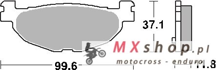 SBS PROMOCJA KLOCKI HAMULCOWE KH408 STREET STANDART CERAMIC YAMAHA YP 400 MAJESTYT '04-'13, XP 500 T-MAX '04-'11 KOLOR CZARNY TY SBS PROMOCJA KLOCKI HAMULCOWE KH408 STREET STANDART CERAMIC YAMAHA YP 400 MAJESTYT '04-'13, XP 500 T-MAX '04-'11 KOLOR CZARNY TY