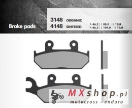 BRENTA KLOCKI HAMULCOWE KH172 YAMAHA XT 600 92-03, XTZ 660 92-98 PRZÓD (FT 3148)