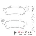BRENTA KLOCKI HAMULCOWE KH281 / KH261 SPIEK METALICZNY (ZŁOTE) (GRUBOŚĆ 9,5MM) (FT 4023)