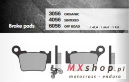 BRENTA KLOCKI HAMULCOWE KH368 SPIEK METALICZNY (ZŁOTE) OFF ROAD (FT 6056)