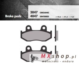 BRENTA KLOCKI HAMULCOWE KH411 SPIEK METALICZNY (ZŁOTE) BURGMAN (FT 4047)