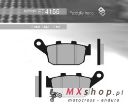 BRENTA KLOCKI HAMULCOWE KH496 SPIEK METALICZNY (ZŁOTE) HONDA CB 500R/X '13-'16, CB 650F '14-'16, CBR 650/CTX 700 TYŁ (FT 4155)