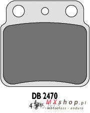 DELTA BRAKING KLOCKI HAMULCOWE KH137 LTZ400 / LTR450 TYŁ - ZASTĘPUJĄ DB2470MX-D ORAZ DB2470QD-D