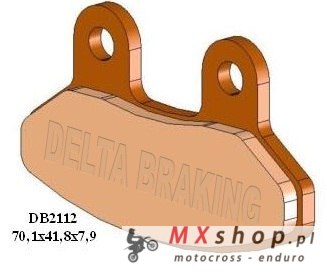DELTA BRAKING KLOCKI HAMULCOWE KH306 DELTA BRAKING KLOCKI HAMULCOWE KH306