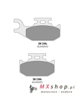 DELTA BRAKING KLOCKI HAMULCOWE KH317 ATV SUZUKI LT-A 500 VISION '02 TYŁ - ZASTĘPUJĄ DB2380MX-D ORAZ DB2380QD-D
