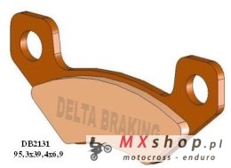 DELTA BRAKING KLOCKI HAMULCOWE KH398 CAN-AM DS 450 '08-'14 TYŁ - ZASTĘPUJĄ DB2131MX-D ORAZ DB2131QD-D