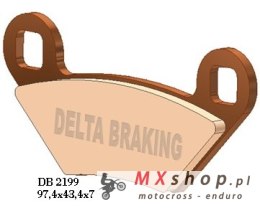 DELTA BRAKING KLOCKI HAMULCOWE KH475 POLARIS - ZASTĘPUJĄ DB2199MX-D ORAZ DB2199QD-D